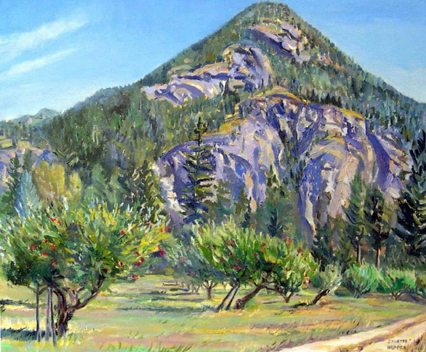 Mountain Storm Clearing